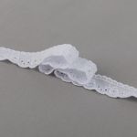 Кружево шитьё 24 мм / 9±0.2 метров, Турция, белый, Gamma GYEM-2401