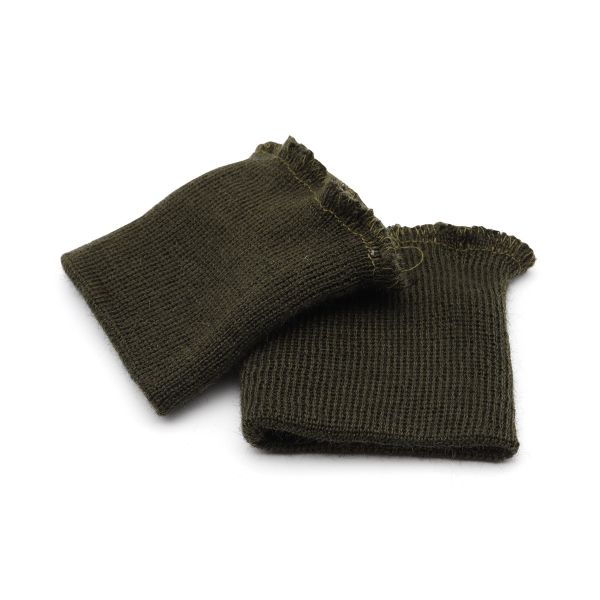 Манжеты трикотажные 6.0х7.0 см, 1 пара, тонкие малые 14 кл, 1х1, 954 оливковый