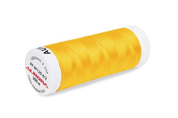 Нитки для креативных работ Aurora №120, 300 м, цв. PF523, 5 катушек