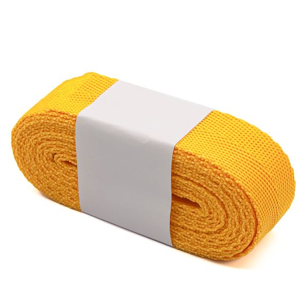 Стропа (ременная лента) 25 мм / 5х2.5 метра, толщ. 1.0 мм, [15.1 г/пог.м], 100% п/п, 2 желтый