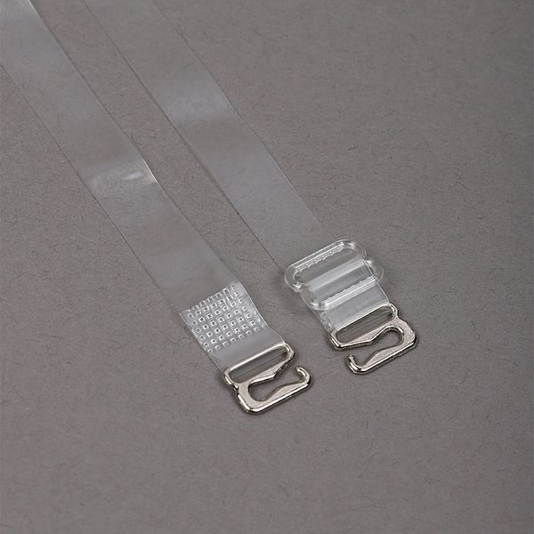 Набор бретелей для бюстгальтера 10 мм, TBY.0T105 цв.прозрачный матовый, глянцевый уп 4 пары