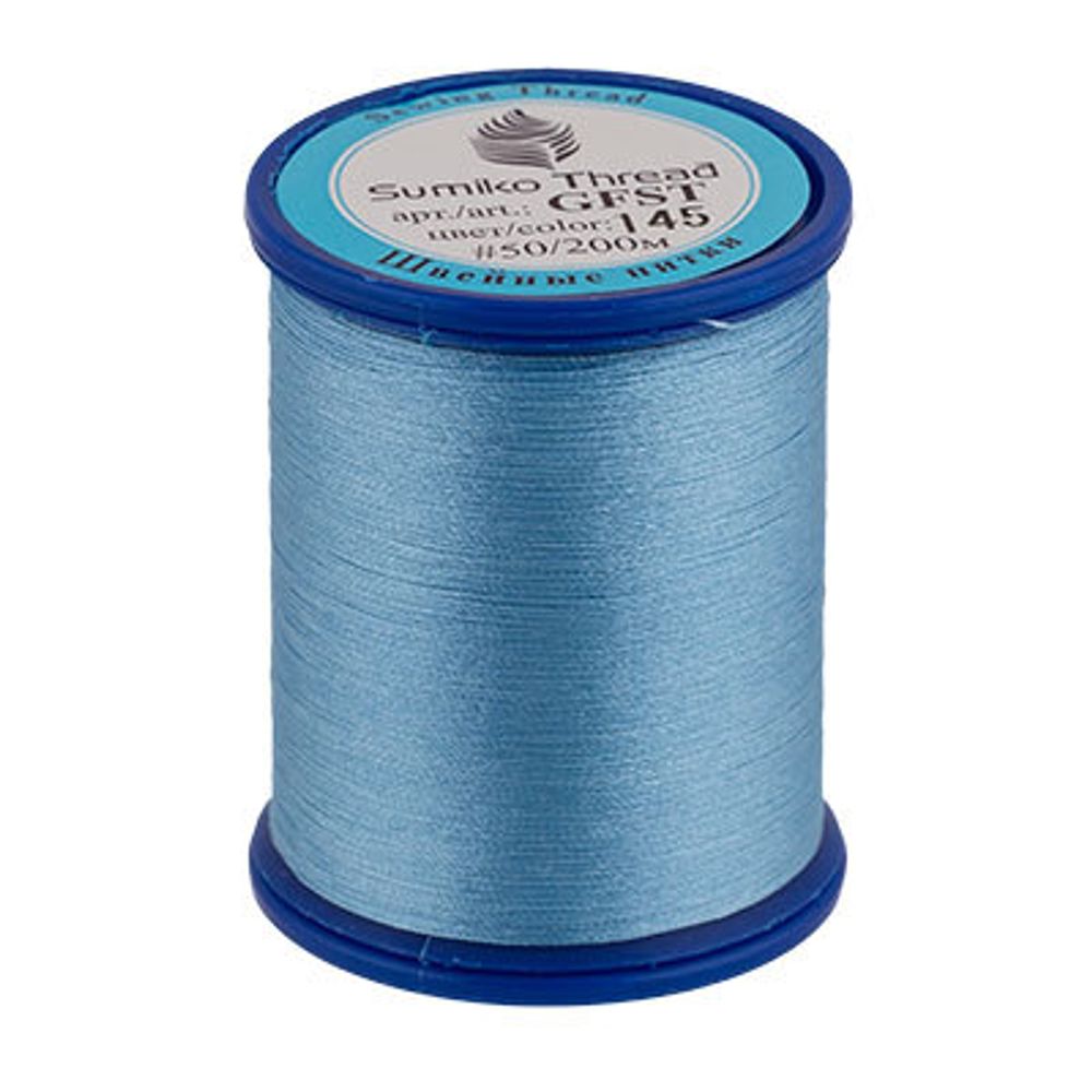 Нитки вышивальные SumikoThread 200 м, (219 ярд), 145 голубой
