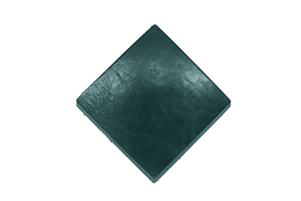 Кожа натуральная 10х10 см толщина 2,5-3 мм, цв. зеленый 27480