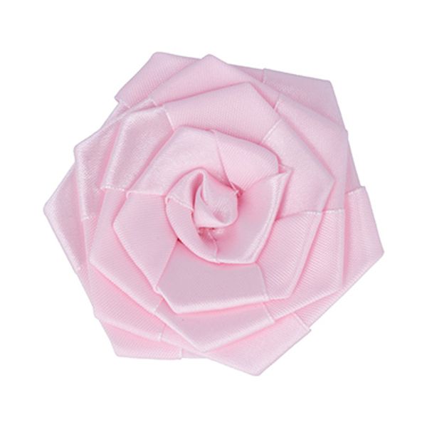 Цветочки термоклеевые 7,5х7,5 см, 6 шт, №002 св. розовый, Blitz 90