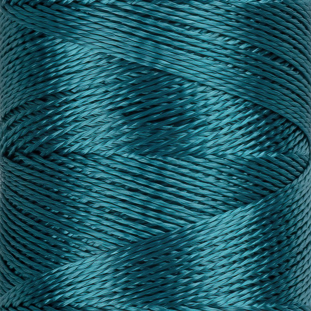 Нитки вышивальные Gamma V150/2, 10х200 ярдов, 3342 морская волна