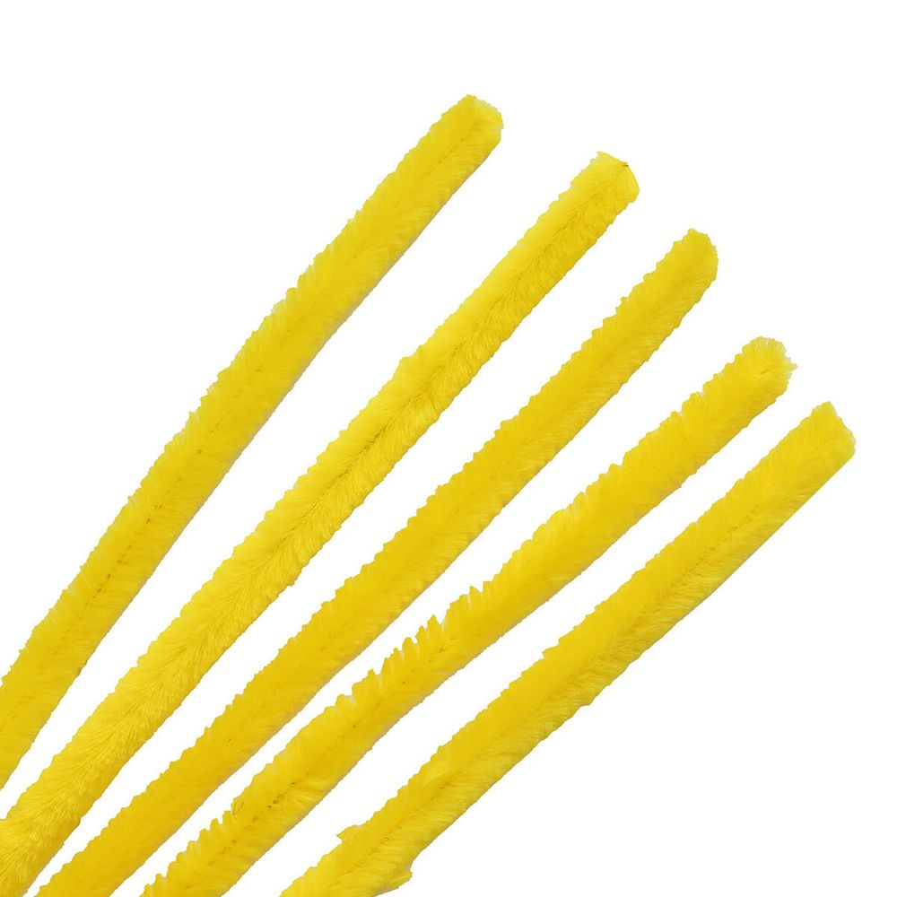 Синель-проволока, 12 мм / 30см, 15шт/упак, Astra&amp;Craft (A-038 желтый)