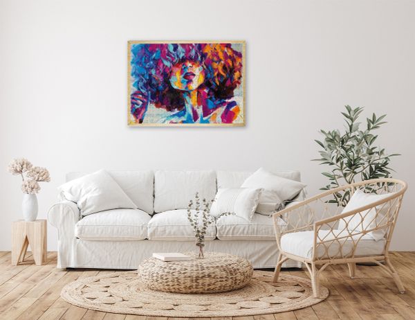 Пазл 1500 элементов, Яркая девушка, PZL-1500/26, Фрея