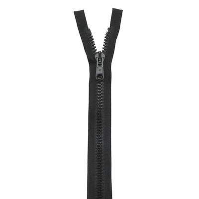 Молния трактор Arta Т6 (6 мм) 2 зам., разъем., 60 см, ОПТ. УП. 25 ШТ., 077 черный