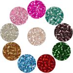 Набор бисера 11/0 ассорти №12 в тубе, 10 цветов, Astra&Craft