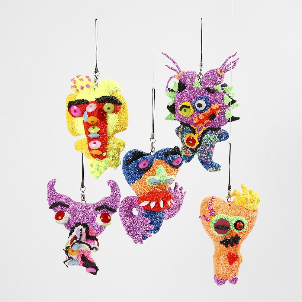 Набор для созданий подвесок "Страшные монстры", Сделай сам, Creative