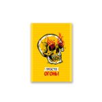 Блокнот на скобе, твин лак, A6 32 л. 12 шт, клетка, Шок контент 01025, Светоч 32Б23