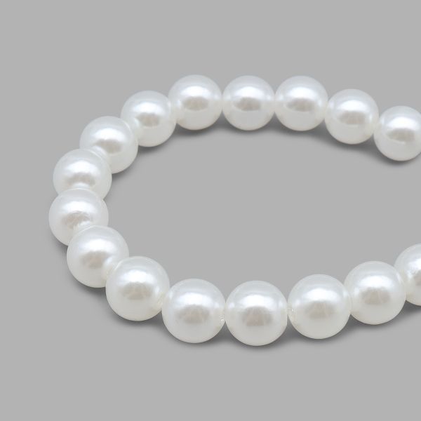 Бусины пластик ⌀10 мм, 500гр Astra&Craft (001 NL), (7706546)