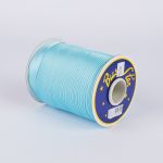 Косая бейка атласная 15 мм / 132±1 метра, В114 голубой, NGK-15P