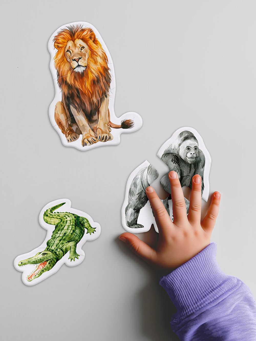 Пазлы для малышей Животные Африки 18 элемент, Фрея PZL-BК-011