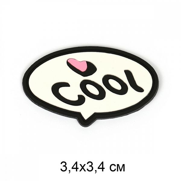 Аппликации пришивные 2355 Cool 3,4х3,4см, 20 шт