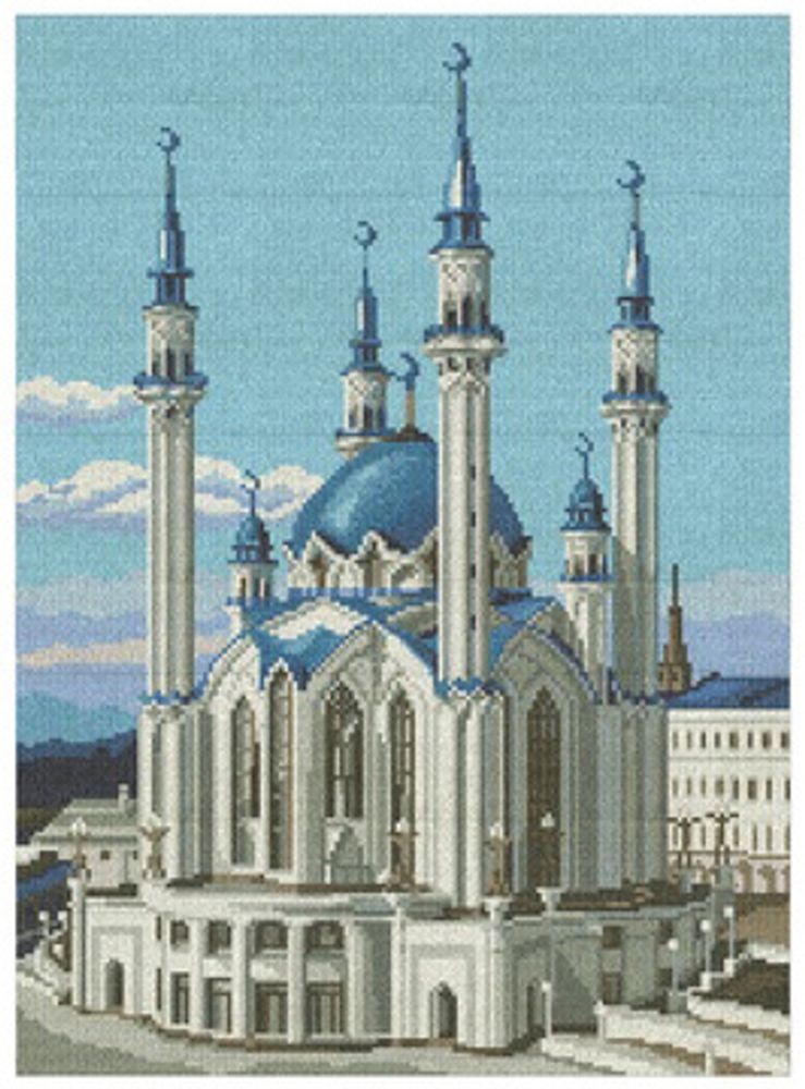 Набор для вышивания нитками Нитекс, Кул Шариф 30х41 см