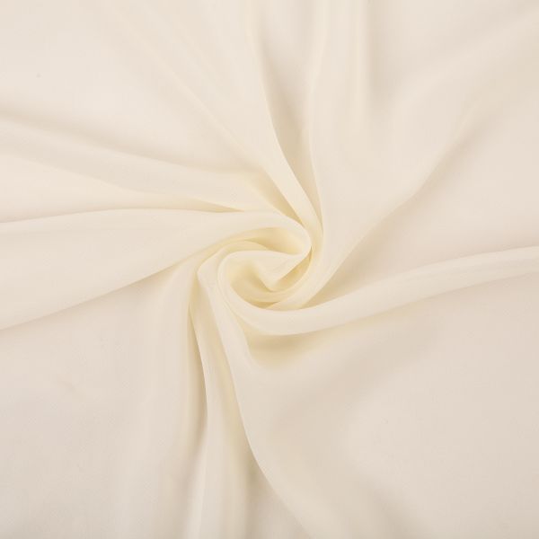 Ткань блузочная Poly Chiffon 84 г/м², 150х147 см, 16 кремовый, Gamma PC-02