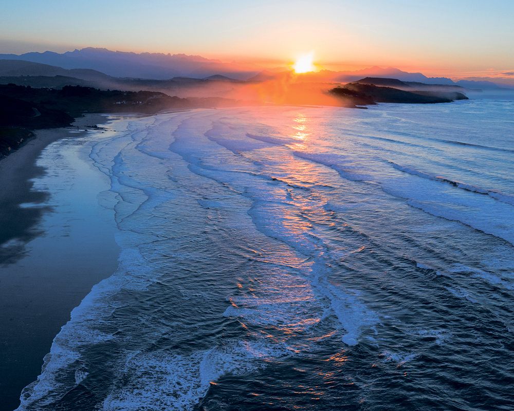 Картина по номерам Фрея PCF-31, на холсте с подрамником Заход солнца, 50х40 см