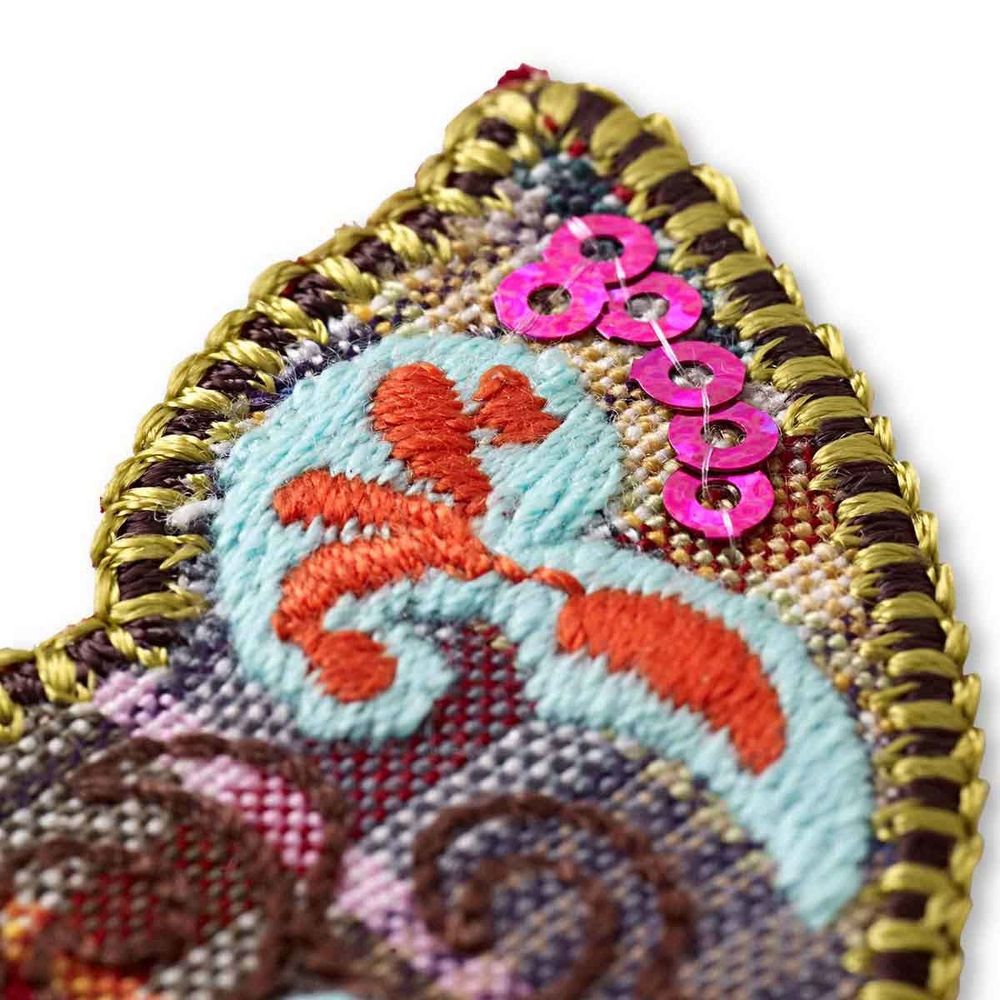 Термоаппликация Бабочка, лиловый/разноцветный цв, Prym