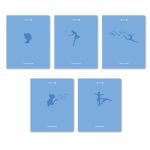 Тетрадь ученическая общая, твин лак, A5 48 л. на скобе 65 г/м², белизна 100% 10 шт клетка, 01512 Ожившие сны, Светоч Т198