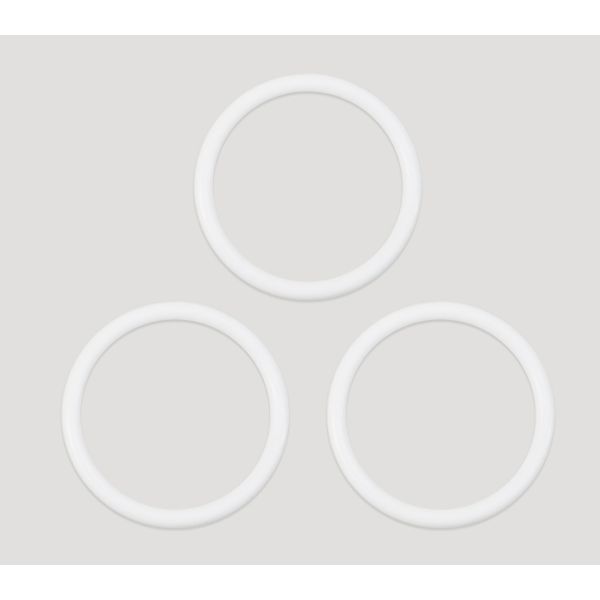 Кольца для бюстгальтера металл ⌀18.0 мм, 001 белый, Arta, 50 шт