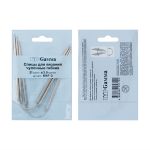 Спицы чулочные металл гибкие ⌀3.0 мм, 21 см, никель, Gamma KNF-3