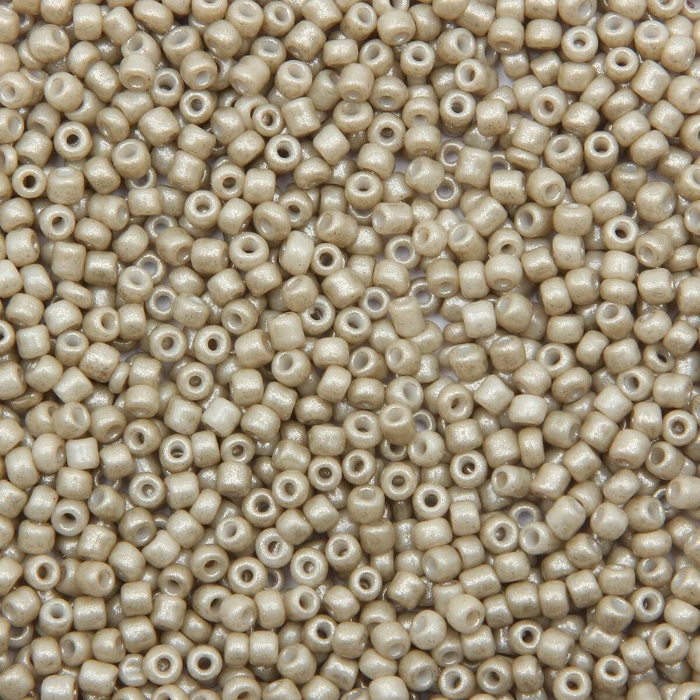 Бисер Astra&Craft 11/0 (2.1 мм), 200 г (10х20 г), цв. 975-О кофе с молоком/непрозрачный, матовый