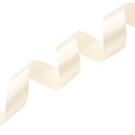 Лента атласная 1-сторонняя 25.0 мм / 22.86±1 метров, 053 кремовый, Globus