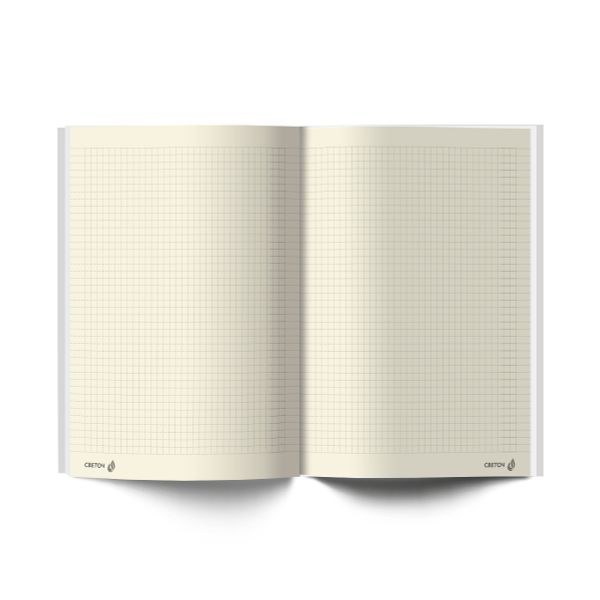 Бизнес-блокнот, мат.ламин.+выбор.лак, блок кремовый, ББ246 евроформат (14.4х20.3х1.6 см) 64 л. 4 шт французская клетка, Дама с собачкой 01672, Светоч