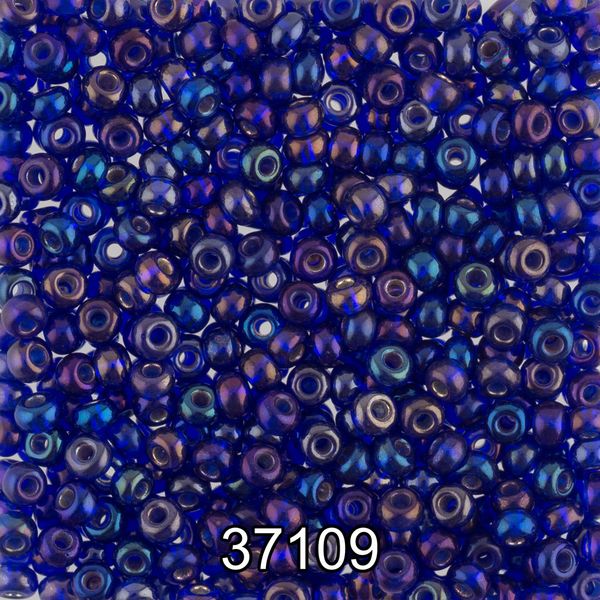 Бисер Preciosa 10/0 (2.3 мм), 500 г, 37109 (Ф587) синий