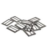 Пряжка регулировочная металл 45 мм, чер.никель ГР, 6905, 10 шт, BIG