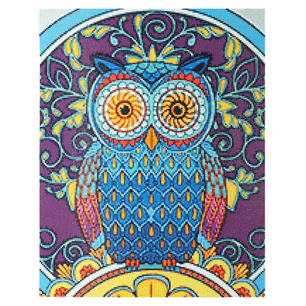 Алмазная (кристальная) мозаика Cristyle, Сова, 40х50см
