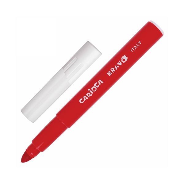 Фломастеры утолщенные Bravo 6 цв, 42767, Carioca 42767