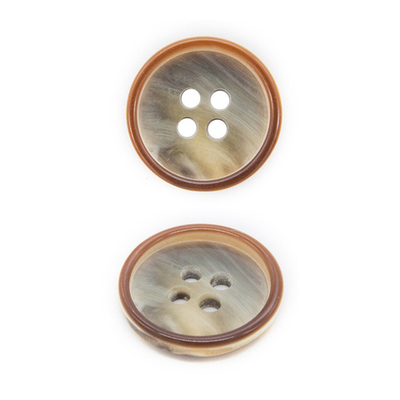 Пуговицы 4 прокола 28L, (col.D (т.коричневый)), 72 шт