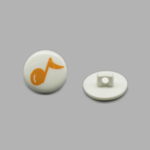 Пуговицы детские Нота, 13 мм, 36 шт