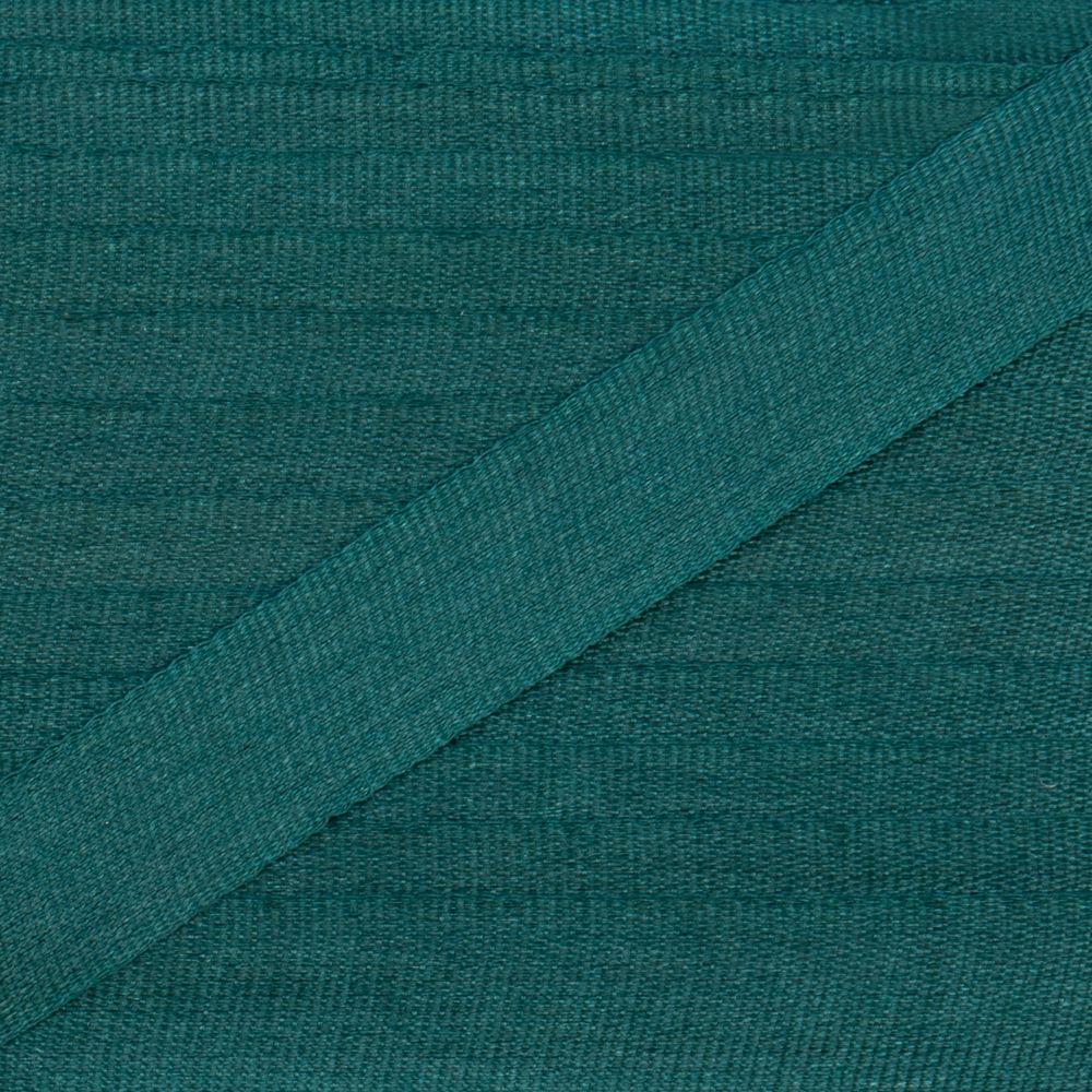 Лента (тесьма) шелковая 7.0 мм / 45.5±0.5 метров, №227 т. зеленый, Gamma SR-7