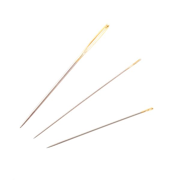 Иглы ручные домашний набор, ассорти, 12 шт, Pony