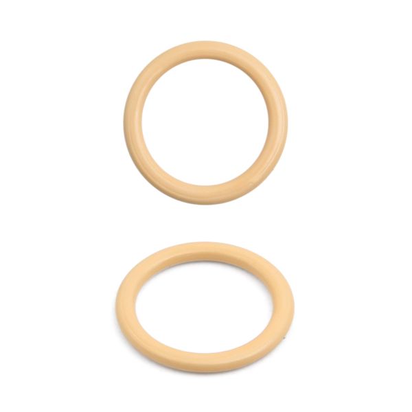 Кольца для бюстгальтера металл ⌀9.5 мм, 20 шт, C180 телесный, ГВ800