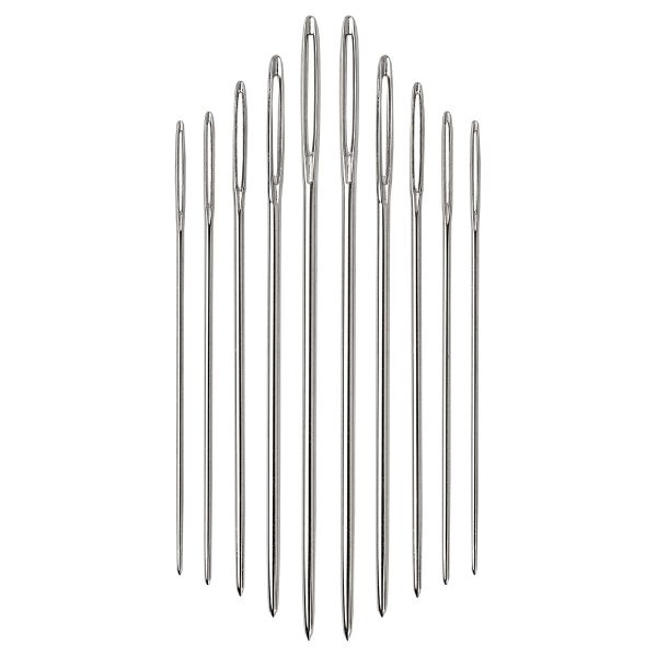 Иглы ручные для вышивки по канве, 10 шт, ИЗ ИЗ-200923 набор для вышивки по канве, 10 шт, Игольный завод ИЗ-200923
