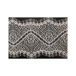 Кружево шантильи (реснички) 100 мм / 5х3 м, белый, Blitz LCE-33SH