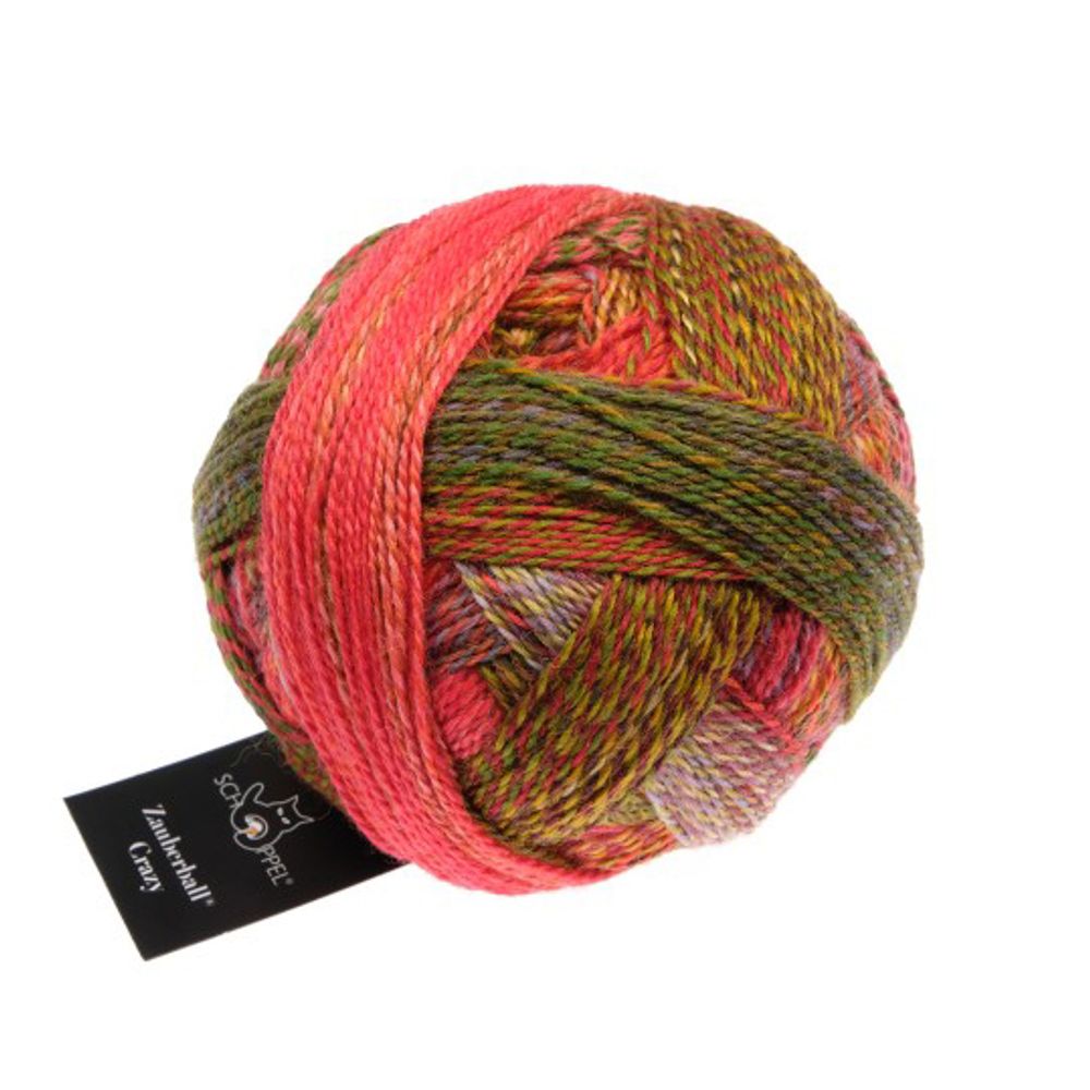 Пряжа Schoppel Crazy Zauberball / уп.5 мот. по 100 г, 420 м, 2306-6 /TOS/