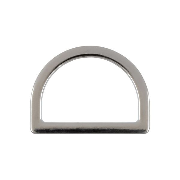 Полукольцо литое металл внутр. 25 мм, 10 шт, 04 никель, GH 22/25, Gamma