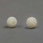 Бусины шамбала ⌀10 мм, SHN.11, цв.001 молочный, 500 г, Magic4Hobby