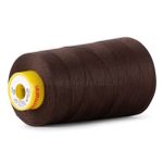 Нитка особо тонкая Gutermann Mara №150 (150/2), 5000 м, 713961, цв. 696 темный шоколад, 1 катушка