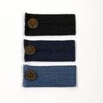 Набор пуговица-расширитель пояса для джинс, уп.3 шт