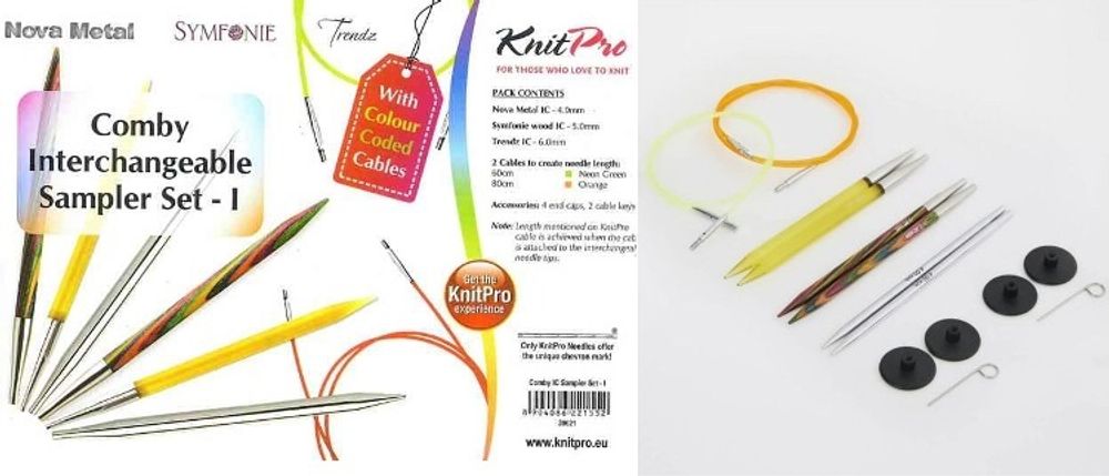 Набор укороченных съемных спиц Knit Pro Set - I Special Sets, 20621