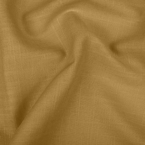 Льняная ткань 190 г/м², 140 см / 5 метров, TBY.Li.1002.32.5, цв.32 горчица