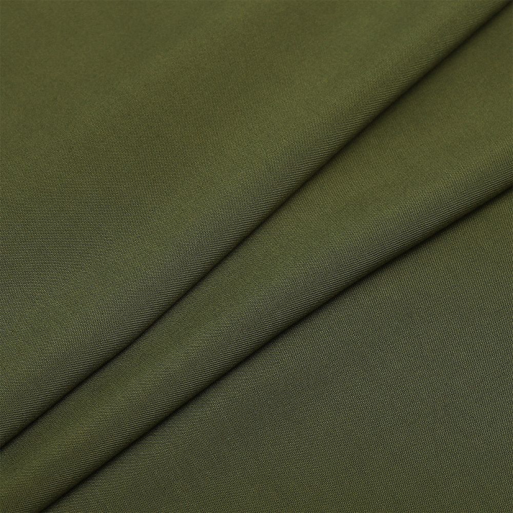 Штапель 110 г/м², 145 см / 2 метра, TBY-Vi-30-28.2, цв.28 т.оливковый
