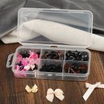 Набор носов №6 в органайзере винтовые пластик цв.ассорти, 68 шт