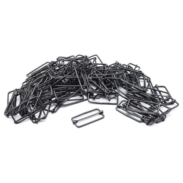 Рамка регулировочная 40 мм ушко (19х45 мм) (черный), 100 шт